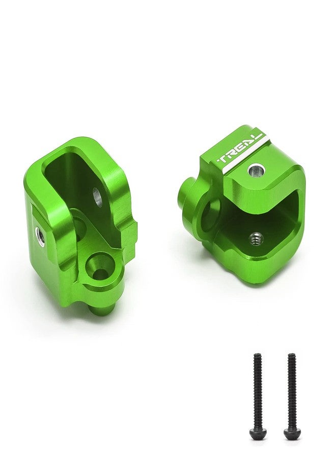 TREAL Aluminum Rear Upper Links Mount Set Upper Axle Links Mounts for 1/10 Losi Hammer Rey U4 (Green) - Image 2